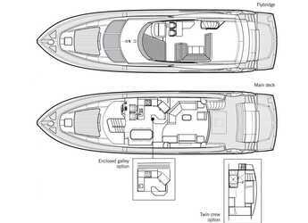 Alquilar yate en Marina Gouvia - Sunseeker 70
