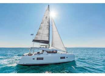 Rent a catamaran in Marina Skiathos  - Lagoon 42 A/C & GEN & WM