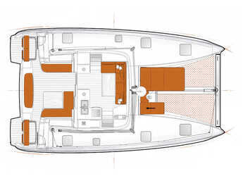 Louer catamaran à D-Marin Gocek - Excess 11