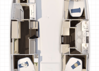 Noleggiare catamaran in Frenchtown Marina - Fountaine Pajot FP 41 Maesto 3 