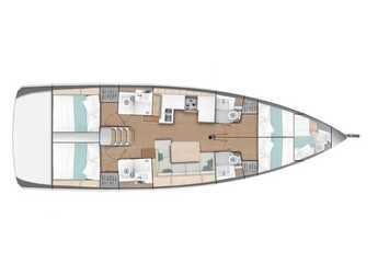 Chartern Sie segelboot in Nea Peramos - Sun Odyssey 490 4 cabins