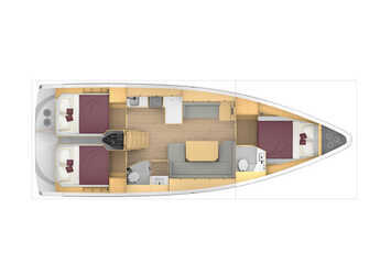 Rent a sailboat in Cecina - Bavaria C42