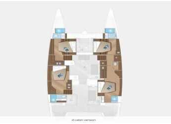 Rent a catamaran in Marina Skiathos  - Lagoon 52F