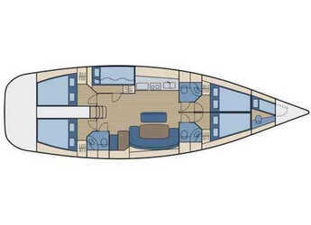 Chartern Sie segelboot in Adhamas - Cyclades 50.5