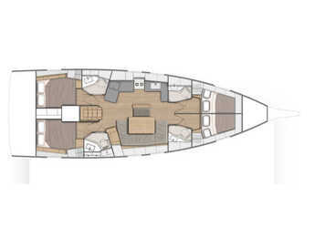 Chartern Sie segelboot in Port Gocëk Marina - Oceanis 46.1
