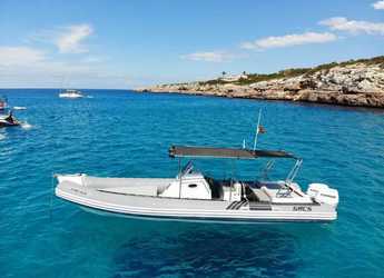 Rent a dinghy in Marina Ibiza - Sacs S33 X-File (Day charter only)