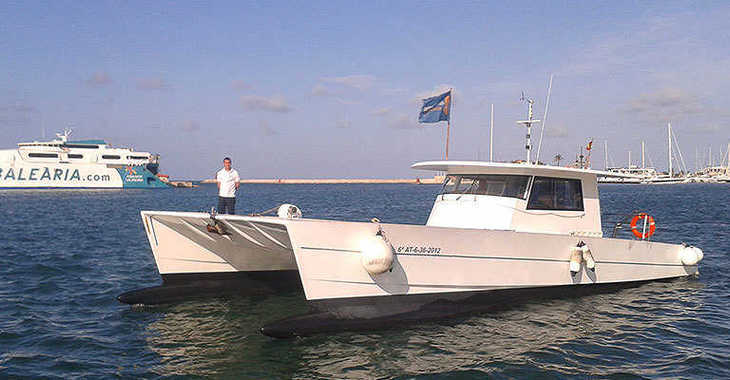 Alquilar catamarán a motor en Marina el Portet de Denia - Mascalzone