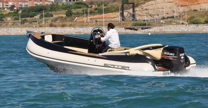Rent a motorboat in Marina Ibiza - Scanner 710