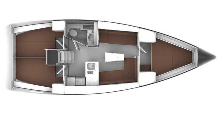 Rent a sailboat in ACI Marina Dubrovnik - Bavaria Cruiser 37
