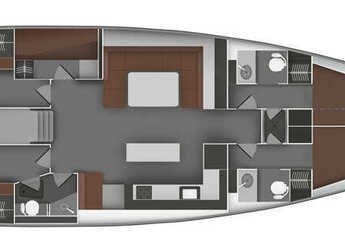 Rent a sailboat in Marina Sukosan (D-Marin Dalmacija) - Bavaria 55 BT '12