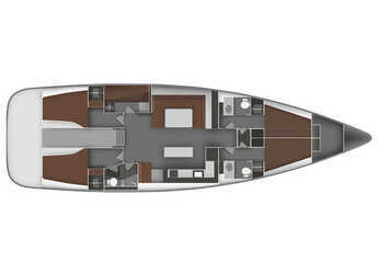 Rent a sailboat in Marina Sukosan (D-Marin Dalmacija) - Bavaria 55 BT '11