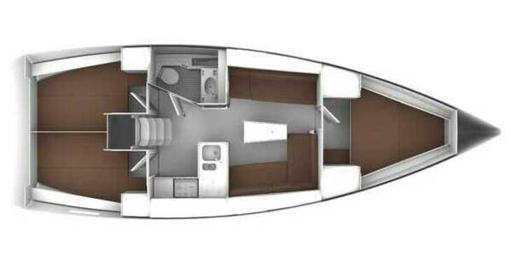Rent a sailboat in Trogir ACI Marina - Bavaria Cruiser 37