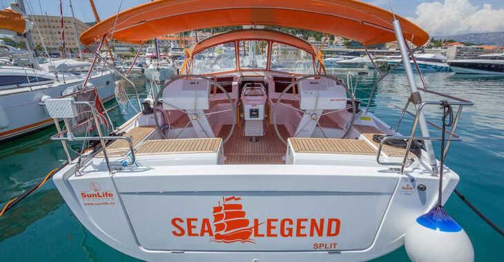 Rent a sailboat in Split (ACI Marina) - Hanse 455