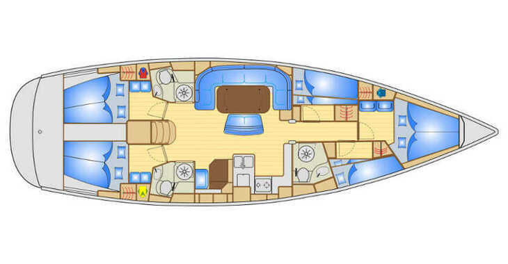 Chartern Sie segelboot in Zadar Marina - Bavaria 50 Cruiser