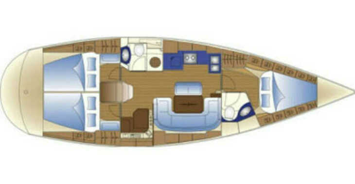 Rent a sailboat in Trogir (ACI marina) - Bavaria 42 Cruiser